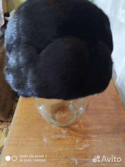 Шапка норковая женская