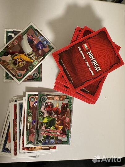 Lego карточки ниндзяго 120 штук