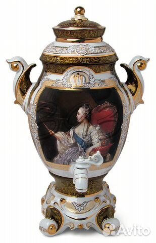 Набор фарфоровый Екатерина II (4л, живопи (s17168)