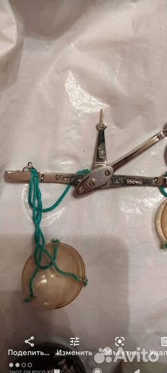 Ювелирные весы с гирьками