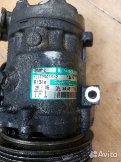 Компрессор кондиционера Opel Corsa C Z12XEP 2005