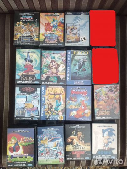 Sega Mega Drive игры лицензия