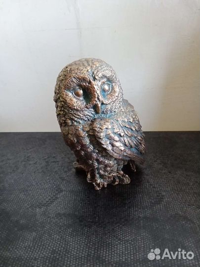 Фигурки статуэтки птиц. Сова, снегирь