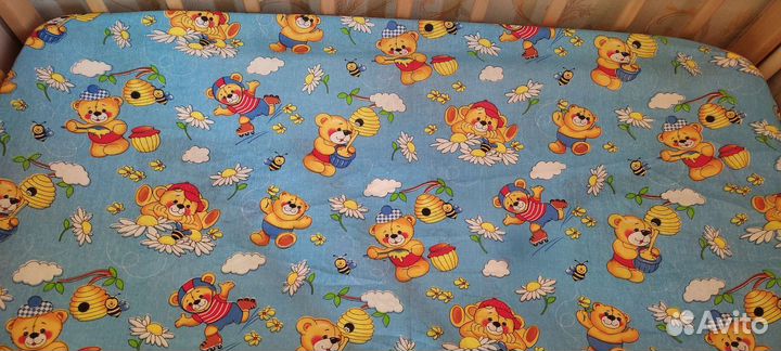 Детская простыня на резинке