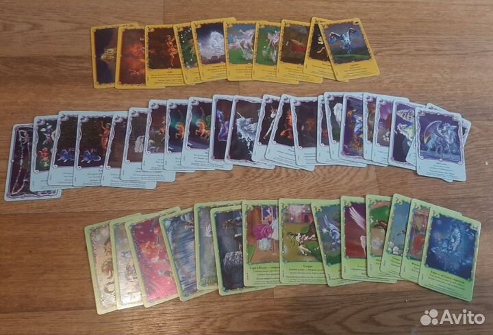 Блестящие карточки (S) Bella Sara - 46 штук