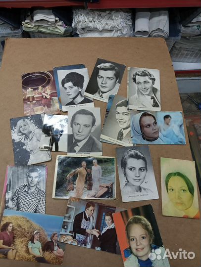 Открытки (карточки) артистов СССР