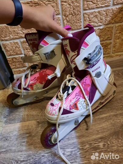 Роликовые коньки ролики детские раздвижные