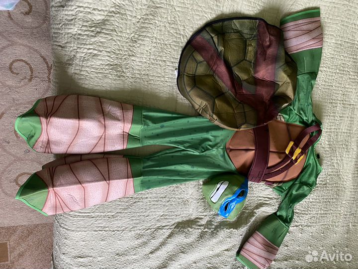 Костюм Черепашка -ниндзя размер 6-7 лет