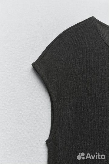 Футболка шерсть/лиоцел Zara р.S оригинал