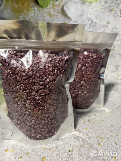 Мерцающая соль для ванны