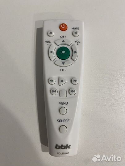 Пульт для телевизора bbk (Новый)