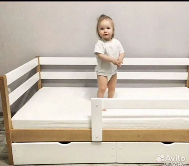 Детская кровать из массива 160х80 см