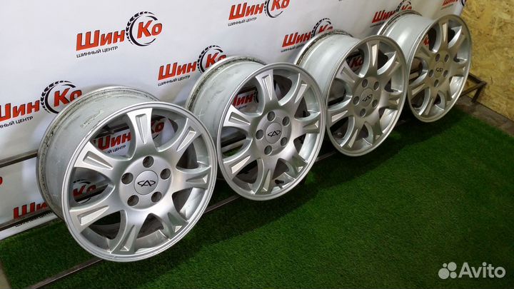 859) К-кт дисков ориг литых R16 chery 5х114,3