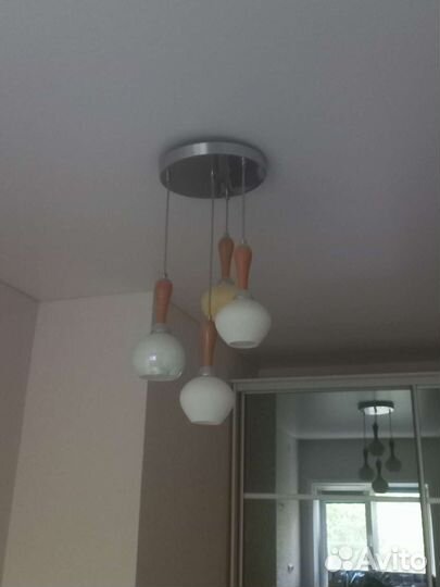 Люстра потолочная бу
