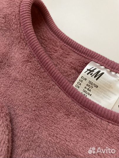 Комплект утепленный для девочки р.122/128