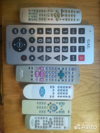 Пульты TV, DVD