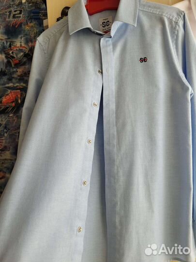 Рубашки для школы мальчику 140,146