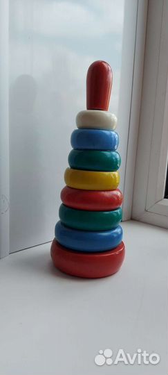 Пирамидка деревянная СССР