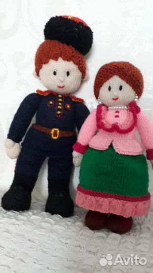 Вязанные куклы новые