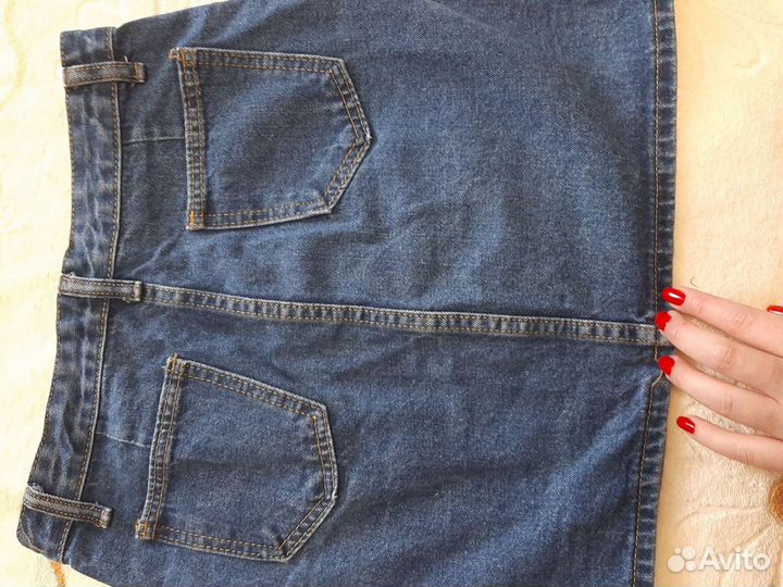 Джинсовая юбка