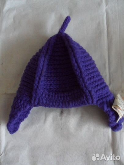 Шапка ушанка новая из СССР + Шапка ушанка 