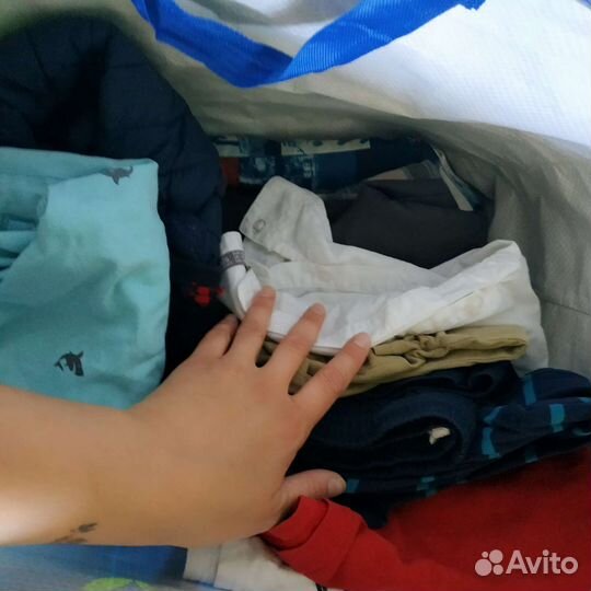 Вещи для мальчика 5-6 лет (сумка)