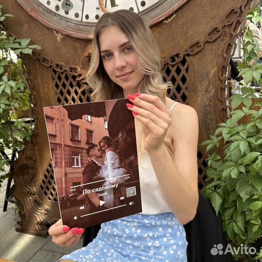 Витраж с фото / Подарок