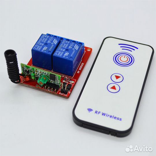 Двухканальная система радиоуправления c пультом