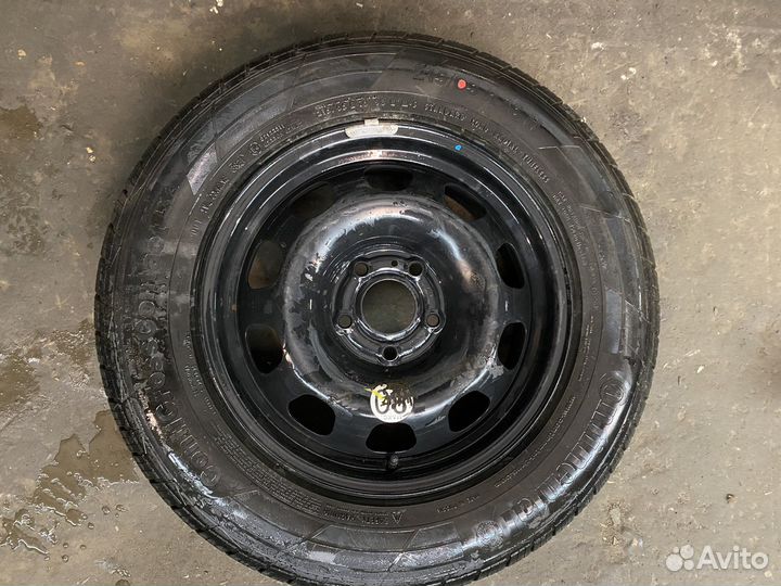Колесо шина с диском 215/65/r16 Continental