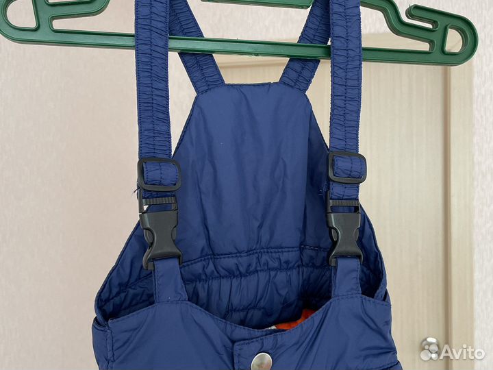 Штаны демисезонные 92 утепленные на флисе