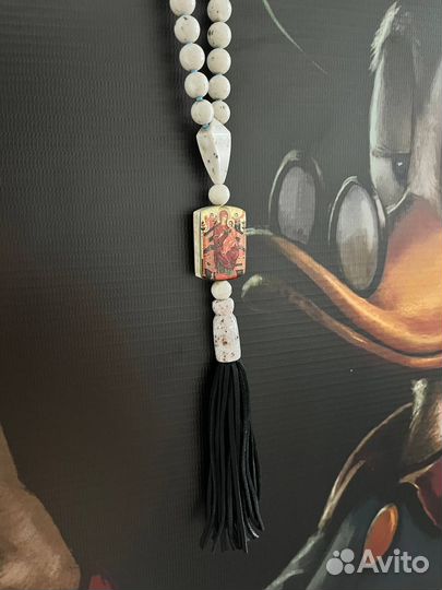 Четки-икона в машину ручной работы православные