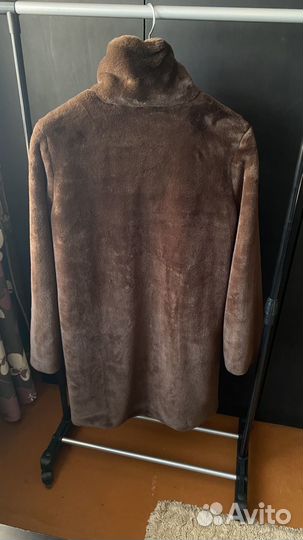 Шуба из эко меха