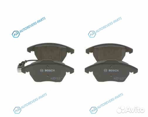 0 986 495 412 колодки дисковые передние Audi A3 ди