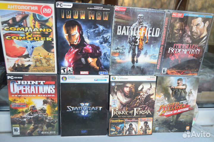 Компьютерные игры диски для пк