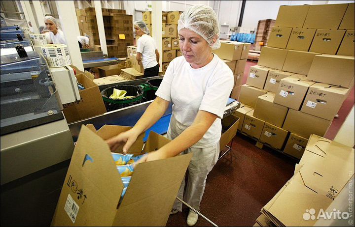 Комплектовщик на производство (вахта)