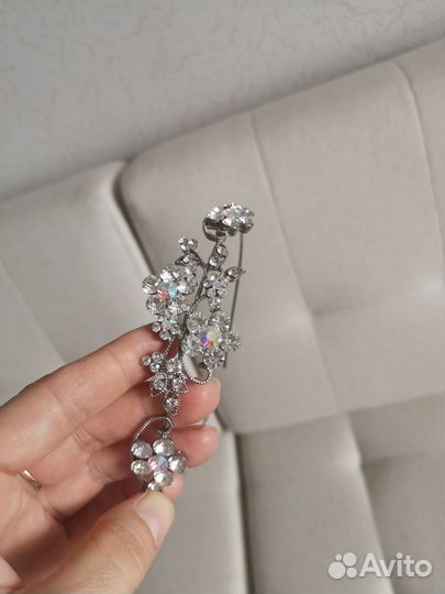 Свадебный ободок бу