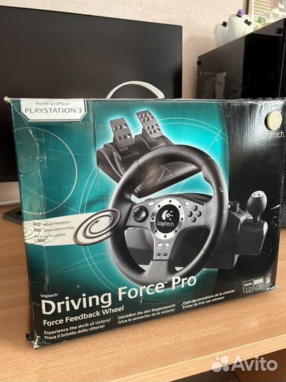 Руль logitech Driving Force Pro Wheel