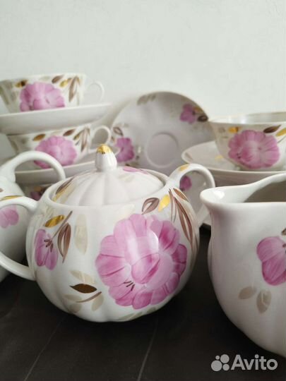 Сервиз чайный Дулёво СССР