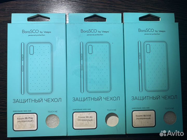 Прозрачный чехол Xiaomi A3/9SE/Play