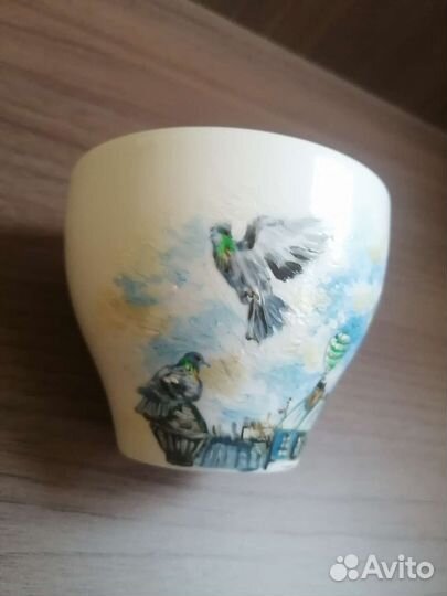 Чайная пара ручная роспись