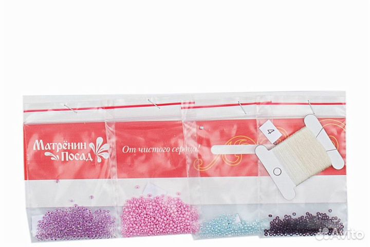 Набор для вышивания бисером с паспорту