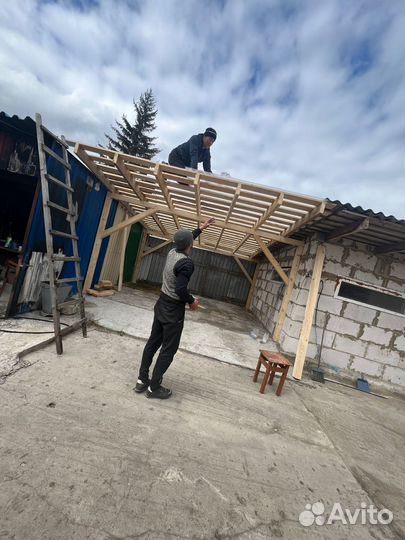 Крыша кровельные работы