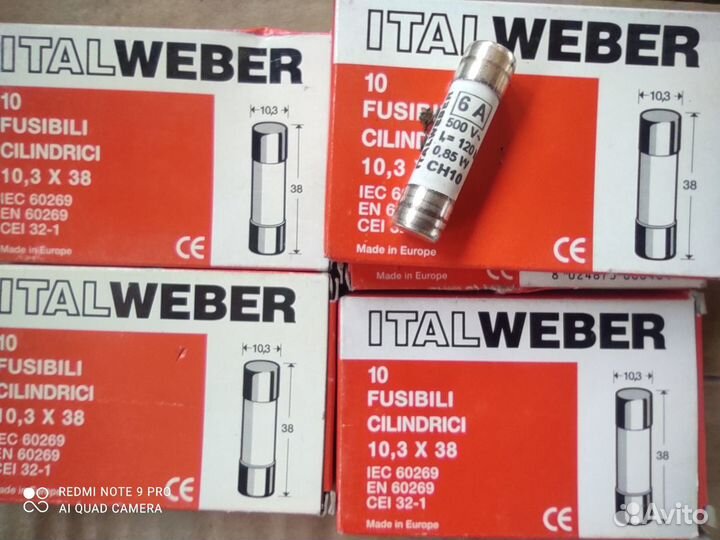 Предохранитель 0,5А 5x20мм 0430600000 weidmuller