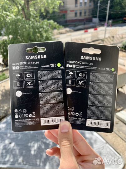 Карта памяти Micro SD Samsung 64,128 GB