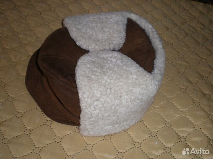 Шапка-ушанка натуральная