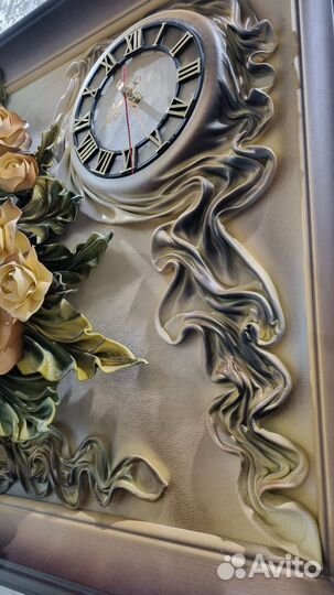 Картина из натуральной кожи