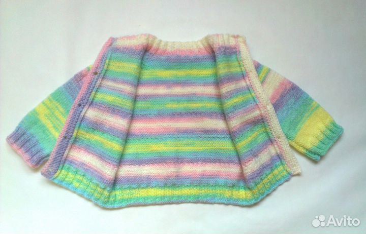 Кофта вязаная детская 1-1,5 г новая