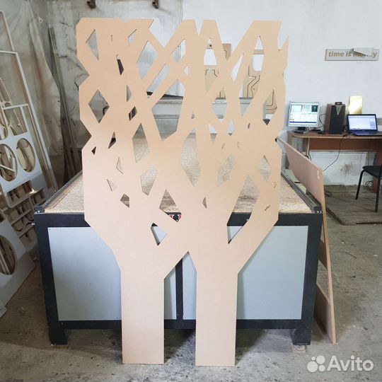 Фрезерная резка и лазерная резка с чпу