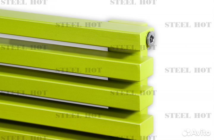 Горизонтальный радиатор Steel-Hot от производителя