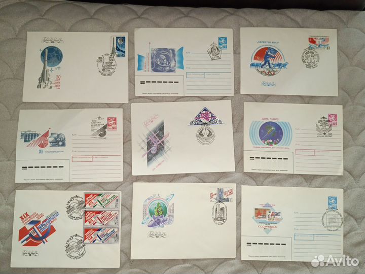 Конверты первого дня СССР